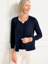 Talbots Charming Cardigan Sweater - Blue - 3x