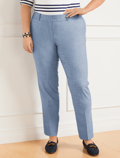 Talbots Hampshire Ankle Pants - Blue - 14