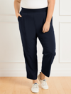 Talbots Lightweight Woven Stretch Straight Leg Pants - Blue - 2x