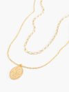 TALBOTS COFFEE TO COCKTAILS NECKLACE - GOLD - 001 TALBOTS