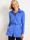 Talbots Modal French Terry Jacket - Biscayne Blue - 3x