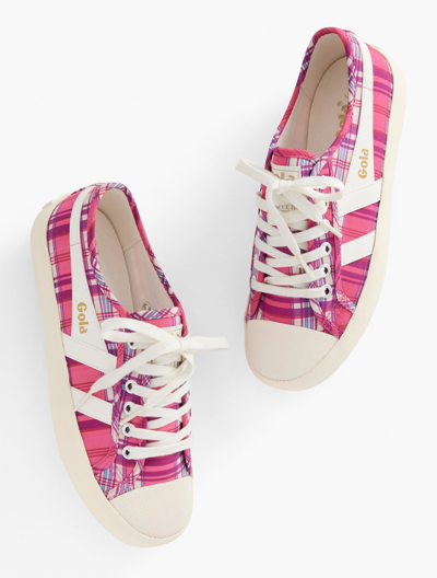 Talbots Â® Coaster Tennis Sneakers - Boothbay Plaid - Off White - 9 1/2 M
