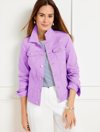 Talbots Classic Jean Jacket - Solids - Wisteria Purple - 1x