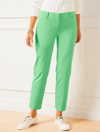 Talbots Plus Size - Perfect Crops Pants - Green Apple - 22