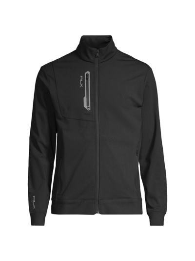 Ralph Lauren Men's Stretch Zip-up Jacket In Polo Black