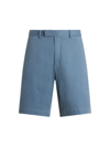 Polo Ralph Lauren Stretch Classic Fit 9 Inch Cotton Chino Shorts In Bay Blue