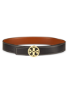 TORY BURCH WOMEN'S MILLER SMOOTH REVERSIBLE LEATHER BELT