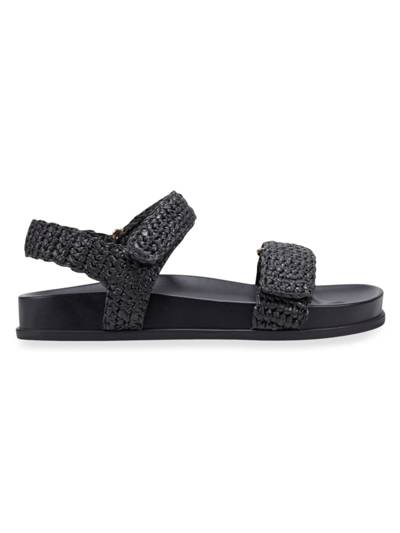 Marc Fisher Ltd Women's Woven Sandals In Black