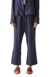 MICHAEL STARS NOLAN LINEN DRAWSTRING PANTS