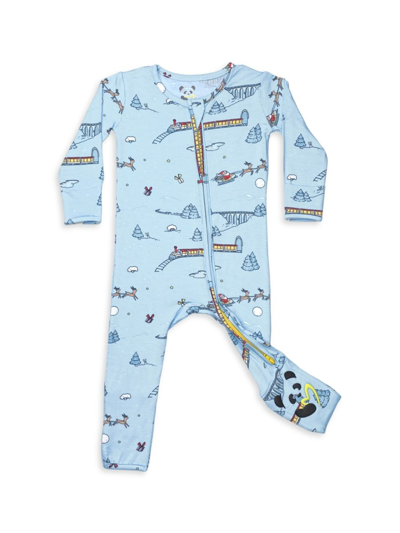 BELLABU BEAR BABY'S POLAR EXPRESS CONVERTIBLE FOOTIE