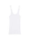 Helmut Lang Women's Compact Knit Tank In White