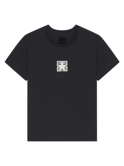 Givenchy Men's 4g Stars Boxy Fit T-shirt In Cotton In Black