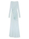 GIVENCHY WOMEN'S EVENING DRAPED DRESS IN JERSEY