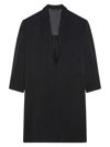 GIVENCHY WOMEN'S COAT IN CREPE AND SATIN