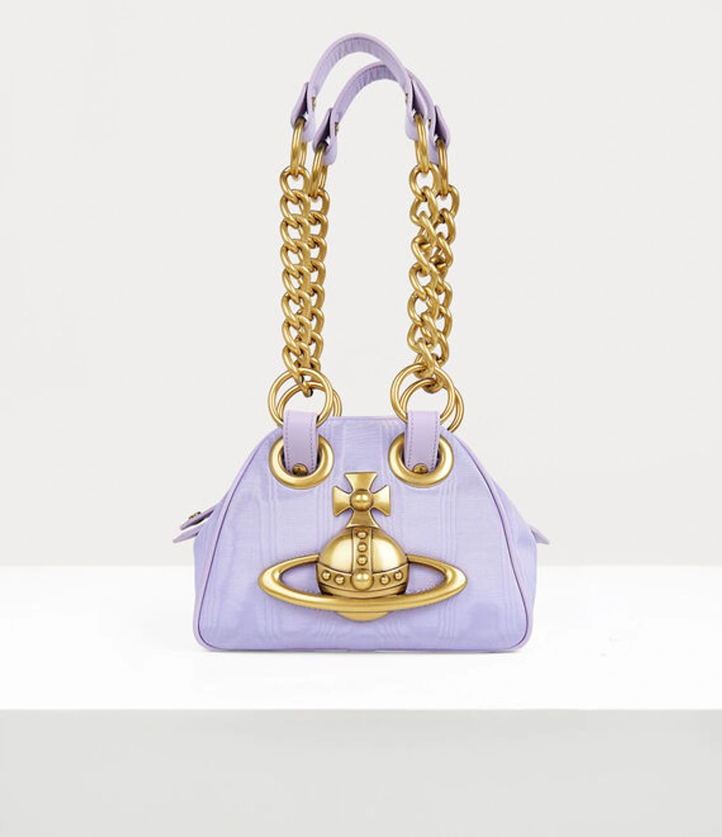 Vivienne Westwood Archive Orb Chain Handbag In Lilac | ModeSens