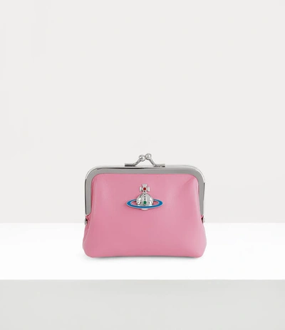 Vivienne Westwood Frame Coin Purse In Pink