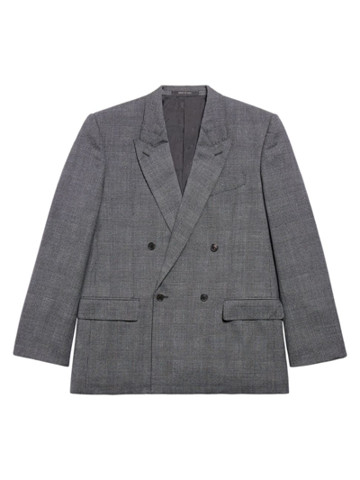 Balenciaga Women's Regular Fit Jacket In Grey