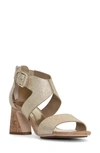Donald Pliner Esma Leather Sandal In Platino