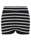 AMI ALEXANDRE MATTIUSSI AMI PARIS STRIPED KNITTED SHORTS