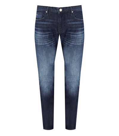 Ea7 Emporio Armani  J06 Slim Fit Blue Jeans