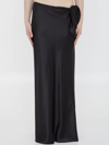 SAINT LAURENT LONG SKIRT IN SILK