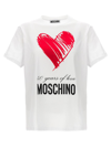 MOSCHINO MOSCHINO '40 YEARS OF LOVE' T-SHIRT