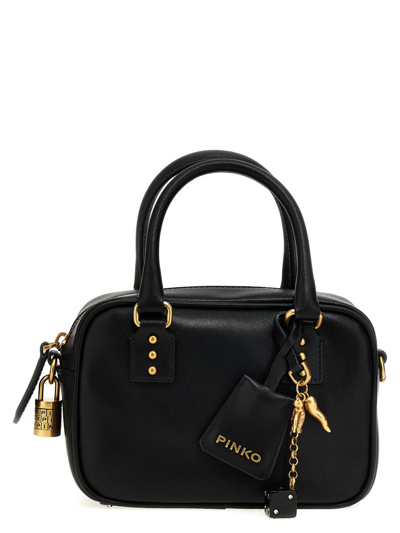 Pinko 'bowling Bag' Handbag In Black