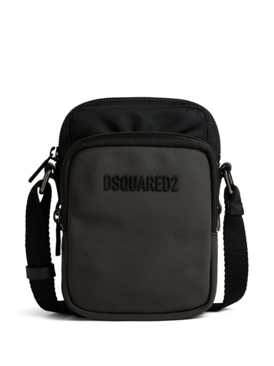 DSQUARED2 URBAN LOGO-LETTERING CROSSBODY BAG