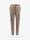 Stone Island Trousers Grey Cotton In Grey