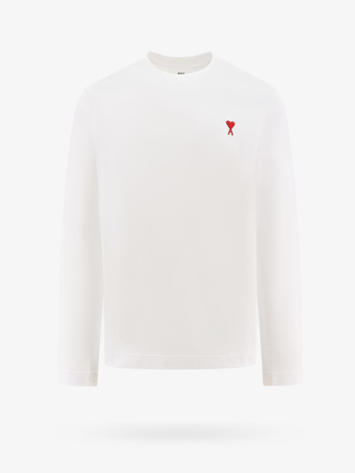 Ami Alexandre Mattiussi Logo T-shirt In White