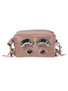 ANYA HINDMARCH EYES CHAIN CLUTCH,959001 ROSE