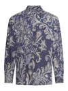 ETRO COTTON POLO SHIRTS WITH PAISLEY PATTERN