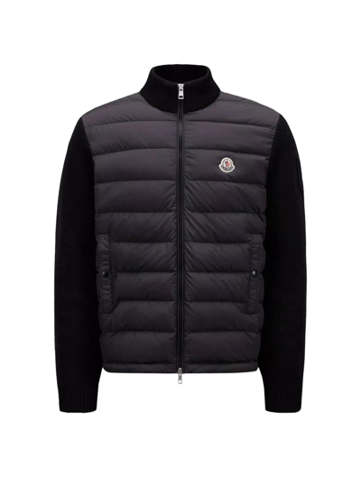 MONCLER PADDED CARDIGAN WITH ZIP