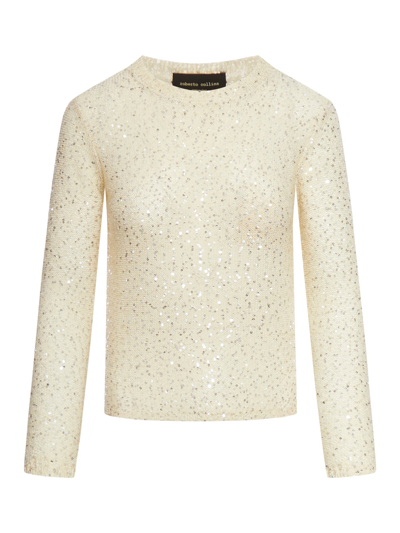 Roberto Collina Sweater In White