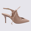 MALONE SOULIERS MALONE SOULIERS BEIGE ALESSANDRA 70 PUMPS