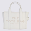 Marc Jacobs The Mini Tote Bag In Cotton/silver