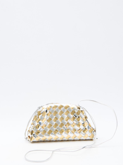 Bottega Veneta Mini Pouch In Gold