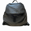 BOTTEGA VENETA BOTTEGA VENETA INTRECCIATO BLACK SYNTHETIC BACKPACK BAG (PRE-OWNED)