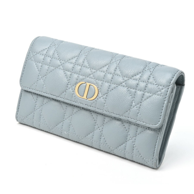 Dior -- Grey Leather Wallet  ()