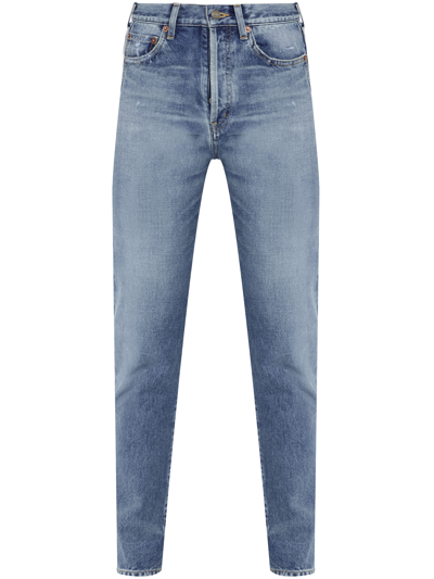 Saint Laurent Denim Jeans In Blue