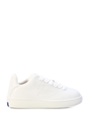Burberry Women Box Sneaker In Leather In White