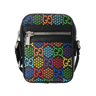 Gucci Gg Marmont Multicolour Canvas Shoulder Bag ()