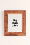 Urban Outfitters The Nectar Collective No Bad Days Art Print In Cedar At  In Brown