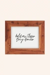 Honeymoon Hotel Hold Me Closer Art Print In Cedar At Urban Outfitters In Brown
