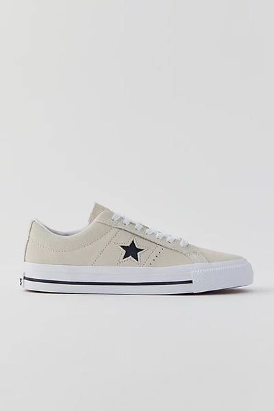 Converse Cons One Star Pro Sneaker In Egret, Women's At Urban Outfitters In Egret