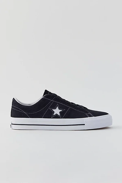 Converse Cons One Star Pro Sneaker In Black, Women's At Urban Outfitters