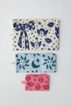Baggu Flat Pouch Set In Charms At Urban Outfitters
