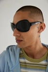 URBAN OUTFITTERS ASTRO BUG WRAP SUNGLASSES IN BLACK, MEN'S AT URBAN OUTFITTERS