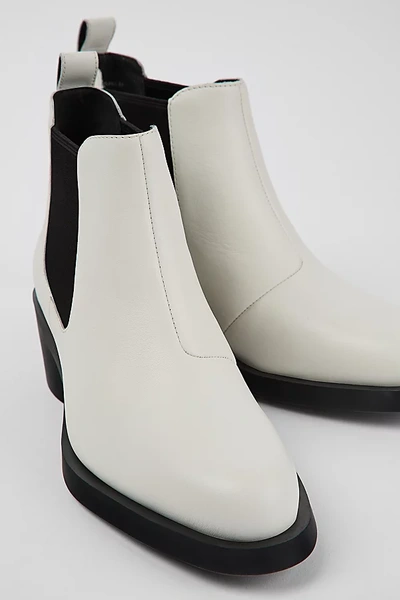 Camper Bonnie Ankle Boot In White, Women's At Urban Outfitters