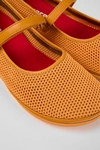 Camper Right Touch-strap Ballerina Shoes In Orange